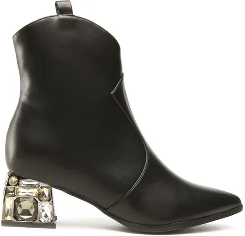 Členková obuv Menbur - 23505 Black 0001