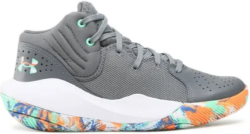 Topánky Under Armour - Ua Gs Jet '21 3024794-111 Gry/Grn