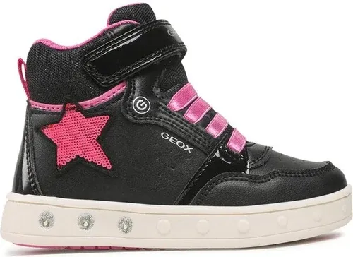 Sneakersy Geox - J Skylin G. A J268WA 05402 C0922 M Black/Fuchsia