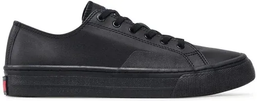 Tenisky Tommy jeans - Leather Vulc EM0EM01047 Black BDS