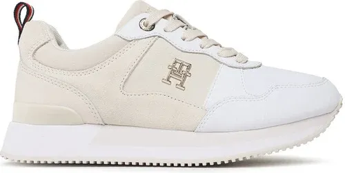 Sneakersy Tommy hilfiger - Th Essential Runner FW0FW06860 Feather White AF4