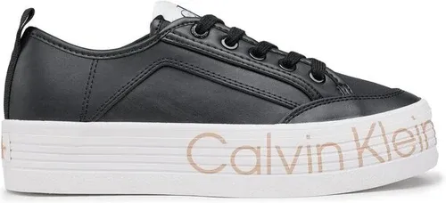 Sneakersy Calvin klein jeans - Vulc Flatf Low Wrap Around Logo YW0YW01025 Black BDS