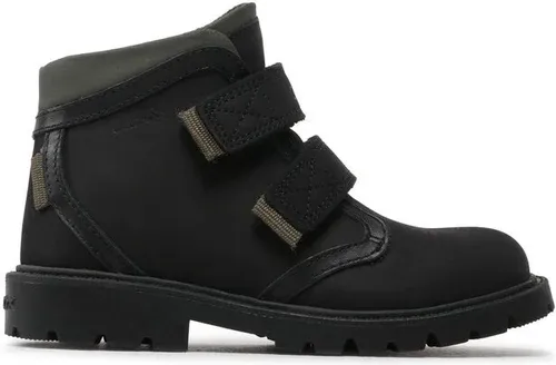 Šnurovacia obuv Geox - J Shaylax B. Wpf A J26HDA 032FU C0033 S Black/Military