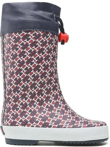 Gumáky Tommy Hilfiger - Rain Boot T3A6-32432-1516X M Red Wine 663