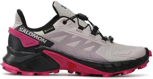Topánky Salomon - Supercross 4 Gtx W GORE-TEX 417355 20 V0 Ashes Of Roses/Black/Very Berry