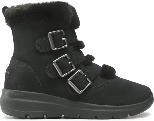 Členková obuv Skechers - Buckle Up 144154/BBK Black