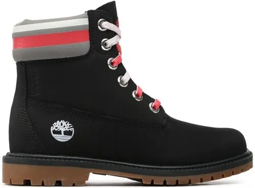 Outdoorová obuv Timberland - 6In Hert Bt Cupsole- W TB0A5M580011 Black Nubuck W Pink