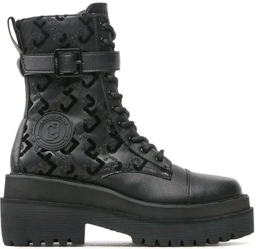 Členková obuv Liu Jo - Purple 17 SF2103 EX145 Black 22222