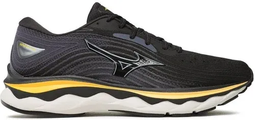 Topánky Mizuno - Wave Sky 6 J1GC220202 Black/Tradewinds/Gold Fusion