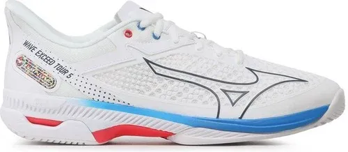 Topánky Mizuno - Wave Exceed Tour 5 Ac 61GA227613 White/Spellbound/Pace Blue