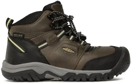 Trekingová obuv Keen - Ridge Flex Mid Wp 1026664 Dark Olve/Dusty Citron