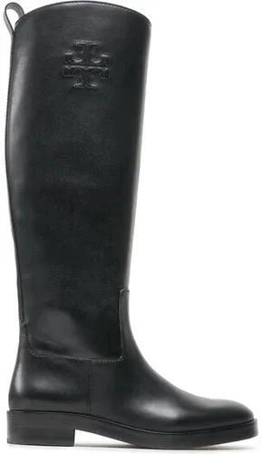 Čižmy vo vojenskom štýle Tory burch - The Riding Boot 141232 Perfect Black 006