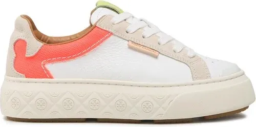 Sneakersy Tory burch - Ladybug Sneaker Adria 141755 White/Fluorescent Pink/Frost 100
