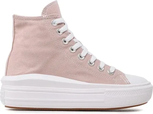 Plátenky Converse - Ctas Move Hi A01369C Stone Mauve/White/White