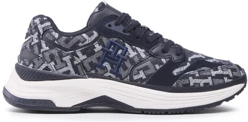 Sneakersy Tommy hilfiger - Modern Prep Denim Monogram FM0FM04361 Desert Sky DW5