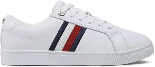 Sneakersy Tommy Hilfiger - Essential Stripes Sneaker FW0FW06903 White YBR