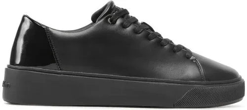 Sneakersy Calvin klein - Low Top Lace Up Festive HM0HM00869 Triple Black 0GJ