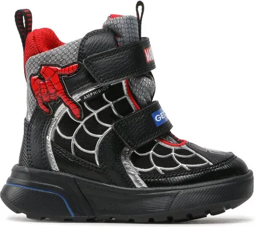 Čižmy Geox - J Sveggen B. B Abx A J267UA 0BU11 C0048 M Black/Red