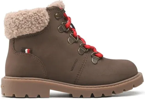 Čižmy Geox - J Shaylax B. Wpf DJ26HDD 032BH C6229 S Coffee/Dk Beige