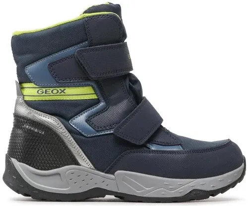 Snehule Geox - J Sentiero B.B Abx B J26FSB 0FUCE C0749 DD Navy/Lime