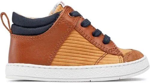 Sneakersy Pom D'api - Mousse Zip Trek N1SICT0401 Camel/Marine