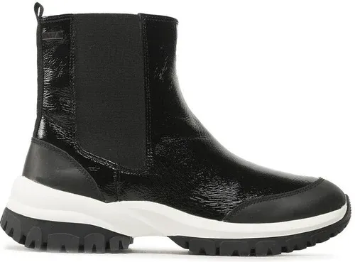 Členková obuv Caprice - 9-26456-29 Black Naplak 017