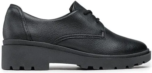 Poltopánky Clarks - Calla Ruby 261676904 Black Leather