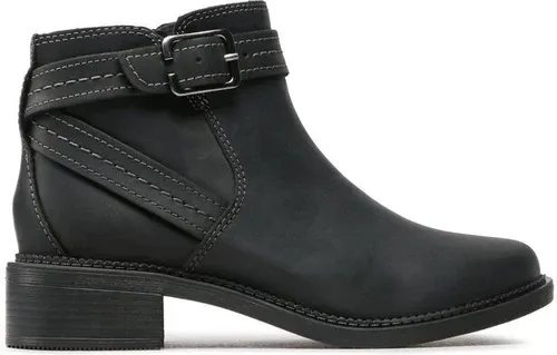 Členková obuv Clarks - Maye Strap 261680754 Black Leather