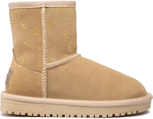 Topánky Pepe Jeans - Diss Girl Logy PGS50180 Beige 844