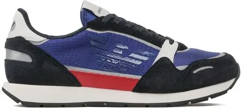 Sneakersy Emporio Armani - X4X537 XM678 S155 Navy/Bluet/Of Wh/Red