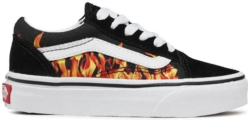 Tenisky Vans - Old Skool VN0005WVBLK1 Digi Flame Black