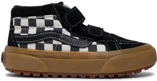 Sneakersy Vans - Sk8-Mid Reissu VN0A5KRO1KP1 Checkerboard Black/Marshm