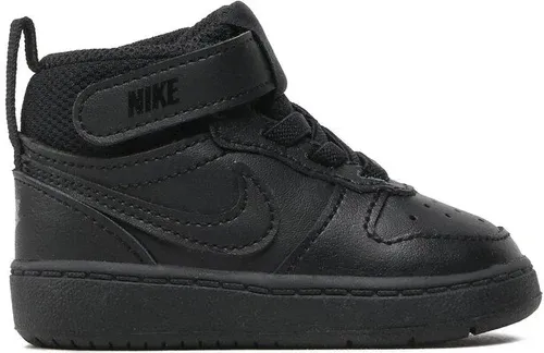 Topánky Nike - Court Borough Mid 2 (TDV) CD7784 001 Black/Black/Black