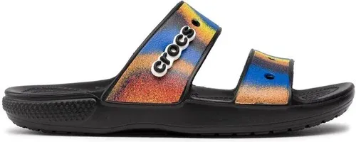 Šľapky Crocs - Classic Crocs Spray Dye 208055 Black/Multi