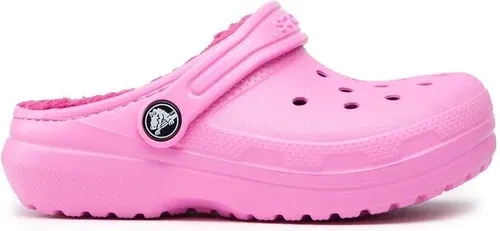 Šľapky Crocs - Classic Lined Clog K 207010 Rose Pink