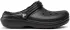 Šľapky Crocs - Classic Lined Clog K 207010 Black/Black