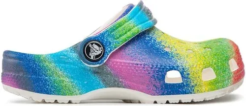 Šľapky Crocs - Classic Spray Dye Clog K 208080 White/Multi