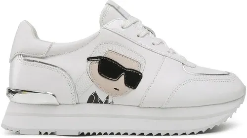 Sneakersy Karl Lagerfeld - KL61930N White Lthr/Suede