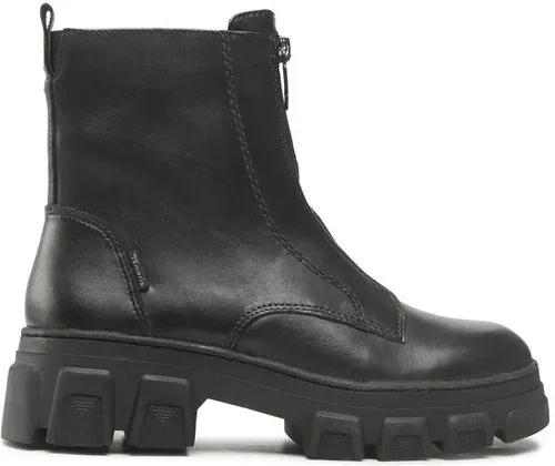 Členková obuv Tamaris - 1-25914-39 Black Leather 003