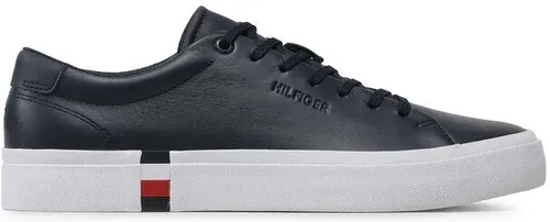 Sneakersy Tommy Hilfiger - Modern Vulc Corporate Leather FM0FM04351 Desert Sky DW5