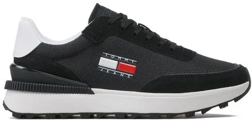 Sneakersy Tommy Jeans - Techn. Runner EM0EM01109 Black BDS