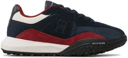 Sneakersy Tommy Hilfiger - Retro Modern Runner Mix FM0FM04363 Desert Sky DW5