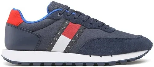 Sneakersy Tommy Jeans - Leather Runner EM0EM01136 Twilight Navy C87