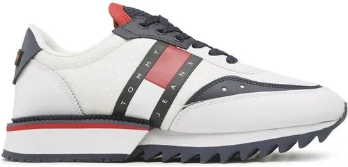 Sneakersy Tommy Jeans - Treck Cleated EM0EM01137 White YBR