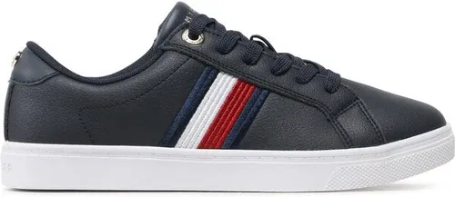 Sneakersy Tommy Hilfiger - Essential Stripes Sneaker FW0FW06903 Space Blue DW6