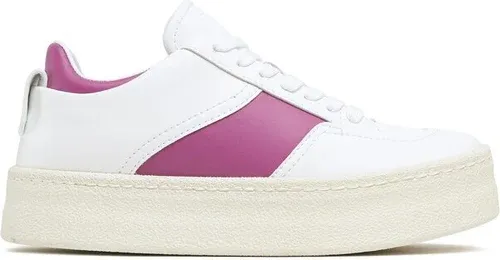 Sneakersy Emporio Armani - X3X158 XN317 S126 Bianco/Lilla