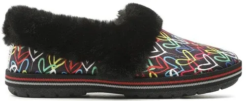 Papuče Skechers - BOBS Lodge Love 113610 Black/Multi