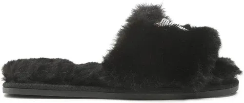 Papuče Karl Lagerfeld - KL49113 Black Synth Fur