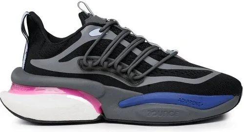 Topánky adidas - AlphaBoost V1 HP6612 Core Black/Lucid Fuchsia/Blue Dawn