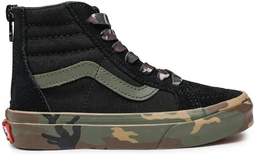 Sneakersy Vans - Sk8-Hi Zip VN0005VSBLK1 Camo Sidewall Black